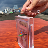 Étui de protection magnétique en acrylique RAY YI pour cartes de football gradées CGC, compatible avec les cartes BGS.