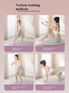 <span class=keywords><strong>Banda</strong></span> de Resistencia para Yoga, Entrenamiento de Fuerza, Rehabilitación, Estiramiento, Tonificación de Glúteos, Entrenamiento de Piernas, <span class=keywords><strong>Banda</strong></span> Elástica - Product Image 4