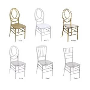 Chaises d'hôtel transparentes empilables en polycarbonate style Phoenix Queen Anne pour événements - Product Image 6
