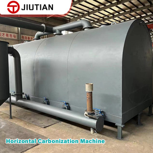 Horno <span class=keywords><strong>de</strong></span> Carbonización <span class=keywords><strong>de</strong></span> Biomasa Horizontal <span class=keywords><strong>de</strong></span> Alta Capacidad con Motor <span class=keywords><strong>de</strong></span> Acero Inoxidable para Producción <span class=keywords><strong>de</strong></span> Carbón - Product Image 2