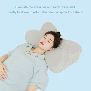 Bộ nhớ bọt cổ gối hiệu quả giảm đau cổ tử cung Cổ và Vai Gối ngủ không mùi - Product Image 3
