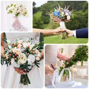 <strong>Floral</strong> Arrangement Kit with Green <strong>Floral</strong> Tape and <strong>Floral</strong> <strong>Wire</strong> Boutonniere Flower Pin for Wreath Making Supplies - Product Image 5