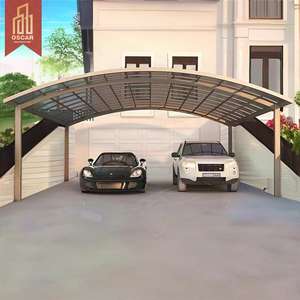 Abri pour véhicule robuste toutes saisons, protection pour garage automobile, multi-usages en extérieur, pour parking, allée, cour arrière, abri de voiture - Product Image 1