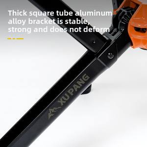 เก้าอี้พักผ่อนแบบพับได้ Moon <span class=keywords><strong>Chair</strong></span> น้ำหนักเบาพิเศษ ผลิตจากอลูมิเนียมอัลลอยด์ สำหรับกิจกรรมกลางแจ้ง พกพาสะดวก ไม่ต้องติดตั้ง มีพนักพิง เหมาะสำหรับการตั้งแคมป์ - Product Image 3