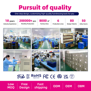 EFA C2033 bigoudi électrique automatique professionnel Lisseur portable en céramique et en fer à repasser ensemble de rouleaux rotatifs - Product Image 4