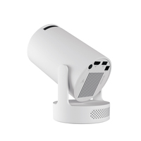 Projecteur HY300 Ultra Android 11 BT5.4 720P Portable pour la maison et l'extérieur avec haut-parleurs intégrés, cinéma 180° flexible, WiFi, CRT, films