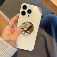 Support de téléphone de luxe le plus vendu, en ABS+TPU+Acrylique+Époxy, flexible, personnalisable, étanche, cadeau