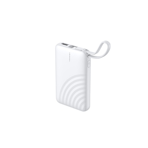 Mini <span class=keywords><strong>batterie</strong></span> <span class=keywords><strong>externe</strong></span> portable 10000mAh avec câble de charge intégré, <span class=keywords><strong>batterie</strong></span> <span class=keywords><strong>externe</strong></span> compacte pour la recharge des smartphones en voyage - Product Image 4