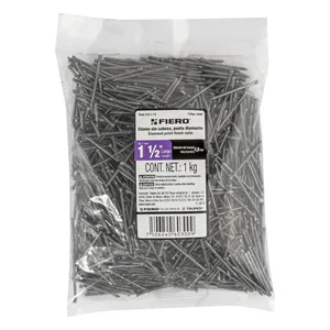 Feroce scatola per unghie senza testa da 1 1/2 'con borsa da 10 unità con chiodi senza testa Standard da 1 1/2' - Product Image 3