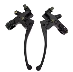 Ensemble levier <span class=keywords><strong>de</strong></span> <span class=keywords><strong>frein</strong></span> et d'embrayage pour <span class=keywords><strong>moto</strong></span> CG125/CG150, <span class=keywords><strong>poignée</strong></span> <span class=keywords><strong>de</strong></span> commande universelle pour pièces <span class=keywords><strong>de</strong></span> modification <span class=keywords><strong>de</strong></span> <span class=keywords><strong>moto</strong></span> <span class=keywords><strong>de</strong></span> rue - Product Image 2