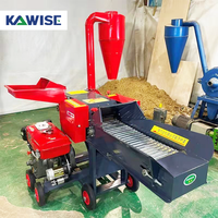 Machine à hacher le fourrage et à broyer les aliments pour le traitement du maïs et des céréales, disponible en modèles électriques et diesel