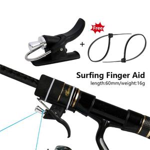 Strumenti di pesca lancio del cannone separatista per il surf Finger Aid Casting Clip per il pollice pulsante per filare la bobina del fiume - Product Image 3