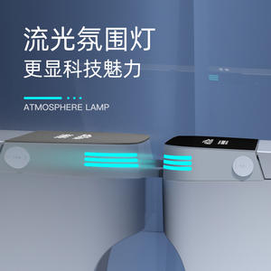 โถสุขภัณฑ์อัจฉริยะเฉาโจว รุ่น DT856 แบบตั้งพื้น ฝาเปิดอัตโนมัติ พร้อมระบบฆ่าเชื้อ ความจุ 4.5 ลิตร แบบ S-Trap รับน้ำหนักได้ 200 กก. - Product Image 2