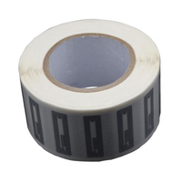 Rouleaux d'étiquettes RFID vierges 13,56 MHz 76x45 mm pour imprimantes à transfert thermique, compatibles avec l'utilisation en logistique d'entrepôt et l'inventaire