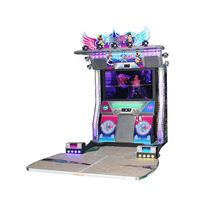Machine de danse à monnayeur HUIXING TWC-001-A de haute qualité, 220V, prise universelle, nouveaux jeux vidéo musicaux d'arcade à vendre