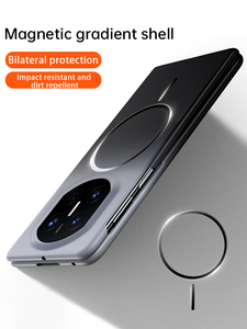 Coque de téléphone magnétique antichoc en gros, compatible avec la charge sans fil, anti-rayures, protection intégrale pour Samsung Huawei Xiaomi - Product Image 5