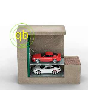 Équipement en porte-à-faux à 2 poteaux à entraînement hydraulique pour stationnement souterrain Ascenseur pour véhicule Ascenseur de stationnement Stockage - Product Image 1