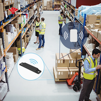 Kit de démarrage IoT pour entrepôt intelligent Minew MWS, balise de capteur iBeacon pour la gestion des actifs, le suivi des articles, le positionnement du personnel et l'environnement