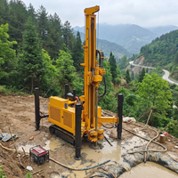 Plateforme de forage de puits d'eau 300B de Shandong, Chine, marque XINHONGSHENG, moteur 83 kW pour les marchés internationaux