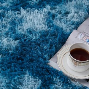 <span class=keywords><strong>Alfombra</strong></span> de área de felpa moderna para interiores peluda súper suave, <span class=keywords><strong>alfombra</strong></span> esponjosa con <span class=keywords><strong>alfombra</strong></span> <span class=keywords><strong>Rectangular</strong></span> Fuzzy Tie-Dye - Product Image 6