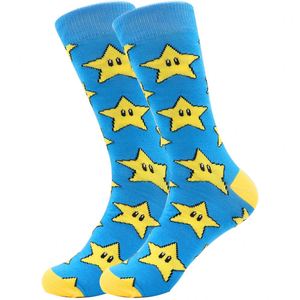 Calcetines <span class=keywords><strong>de</strong></span> Vestir Personalizados para Hombre, <span class=keywords><strong>de</strong></span> Algodón, Nailon y Elastano, Tejidos, Transpirables, Deportivos, para Uso Diario - Product Image 2