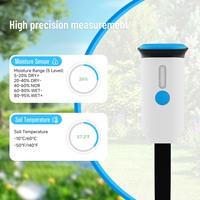 Appareil d'Irrigation Intelligente d'Intérieur Neo Moderne en Plastique avec Capteur WiFi de Température et d'Humidité, Détecteur Intelligent de Sol pour Plantes en Pot
