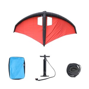 Vela de fibra de carbono con mango rígido para tabla de paddle surf, de nailon, portátil, con bolsa de transporte, bomba y manguera para vientos suaves. - Product Image 1