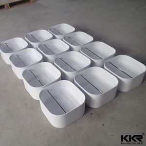 2020 personalizza il <span class=keywords><strong>bagno</strong></span> Decorato Superficie Solida Display A Parete Mensola di Immagazzinaggio - Product Image 4