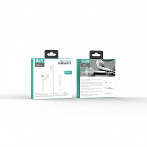 Audífonos S&N USB-C con Cable, Bajos Profundos, para Música - Product Image 2