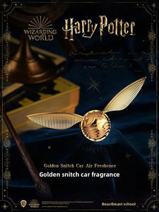 Diffuseur de parfum pour voiture Fauvist Golden Snitch, pour la sortie d'air de la voiture, décoration parfumée, cadeau pour petit ami, cadeau d'anniversaire - Product Image 1