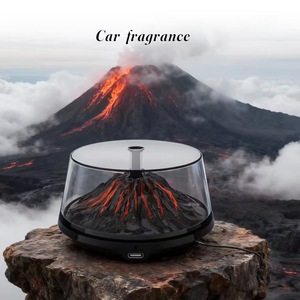 Diffuseur de parfum pour <span class=keywords><strong>voiture</strong></span> à clipser sur grille d'aération, parfum lavande, alimentation USB, en verre, évaporation naturelle, style moderne, éliminateur d'odeurs en <span class=keywords><strong>voiture</strong></span> - Product Image 1