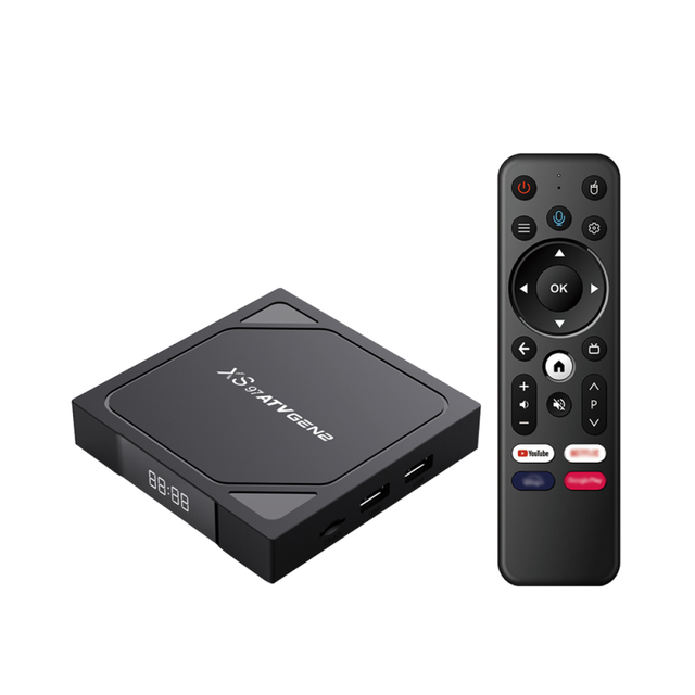 XS97 A-TV GEN2 New Model Tvbox Allwinner H618 Quad Core Ott Set Top Box 2GB RAM 16gb ROM Android 12 4k Tv Box with Dual Wifi