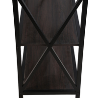 Barcur — miroir contemporain noir, échantillon gratuit de grand format, en acier inoxydable, table de contrôle extensible, pour salle de commande