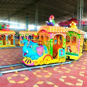 14인승 전기 동물 어린이용 무궤도 관광 코끼리 기차 판매 - Product Image 1