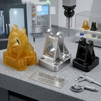 Service de prototypage rapide sur mesure Usinage CNC Prototypage en résine Pièces moulées par injection Échantillons Fabricant OEM