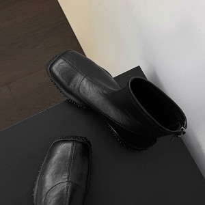 <span class=keywords><strong>Stivali</strong></span> alla Caviglia in Pelle Elasticizzata, Produzione OEM/ODM, <span class=keywords><strong>Stivali</strong></span> Corti <span class=keywords><strong>Invernali</strong></span> da <span class=keywords><strong>Donna</strong></span>, <span class=keywords><strong>Stivali</strong></span> Minimalisti Antiscivolo per Pendolari - Product Image 4