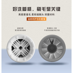 Brosse douce pour le nettoyage des pattes des animaux domestiques, pour chiens de taille moyenne et grande - Product Image 4