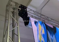 Hochzeits konzerte Bühnen hintergrund LED Rolla ble Display Rolling LED Bodenplatte Faltbarer Bildschirm Interieur Panta lla LED Videowand