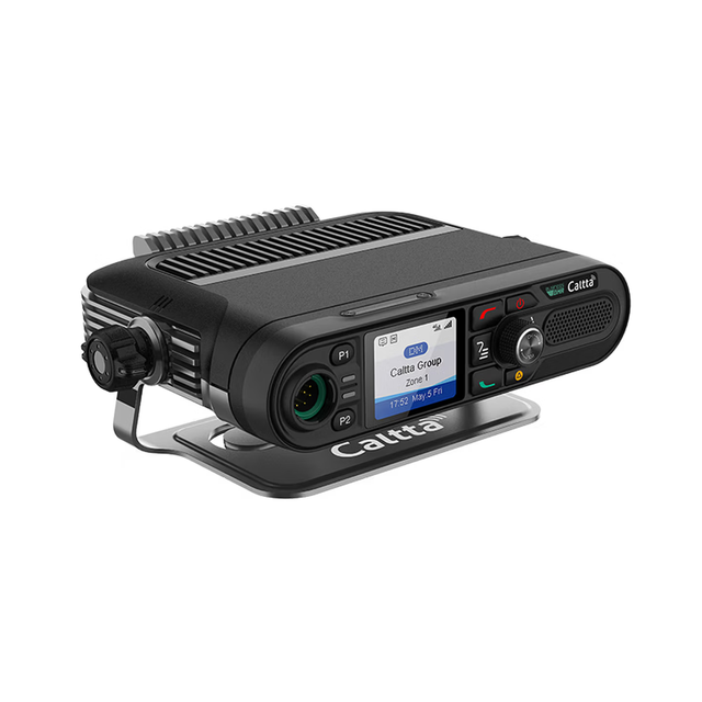 Caltta DM660 Professional Talkie Walkie 50W High Power Vehicle-Mounted Transceiver with GPS DMR Mobile Radio