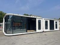 Cymdin Mediterranean Apple Cabin, maison préfabriquée modulaire en conteneur pour hôtels et villas, portable et facile à installer