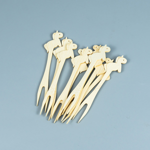 Palillos <span class=keywords><strong>de</strong></span> Bambú Desechables con Forma <span class=keywords><strong>de</strong></span> <span class=keywords><strong>Piña</strong></span> y Frutas para Niños, Venta al Por Mayor - Product Image 5