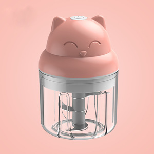 100/250/300ml Creative Carton Portable Food Grade Electric Mini Garlic Grinder with USB Charging - Product Image 3