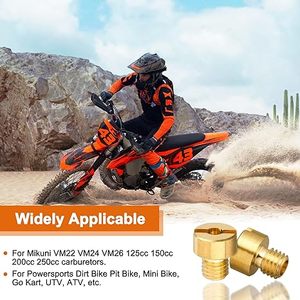Kit <span class=keywords><strong>de</strong></span> jets <span class=keywords><strong>de</strong></span> carburateur 16 pièces 125-250cc M5*0.8 pour Mikuni VM22 VM24 VM26 VM30 <span class=keywords><strong>Mini</strong></span> <span class=keywords><strong>Moto</strong></span> Dirt Bike Pit Bike ATV Go Kart 88-155 - Product Image 3