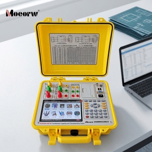Probador de Transformadores de Alta Potencia para Relación de Transformación, Resistencia de Bobinado, Aislamiento y Factor de Potencia para Equipos Industriales - Product Image 3
