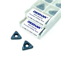 DESKAR 16ER1.0ISO/10W/10 UN/AG60 16IR8NPT/19BSPT/3TR LDA Indexable Threading Inserts Carbide Inserts CNC Machine Tool Inserts