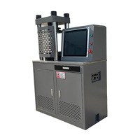 Machine d'essai de résistance à la flexion du ciment, testeur de compression du béton hydraulique entièrement automatique, équipement de laboratoire numérique