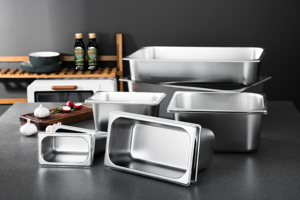 Équipement de restauration de haute qualité, conteneur de stockage des aliments en acier inoxydable 1/3, casseroles gastrom GN Pan avec couvercle - Product Image 6