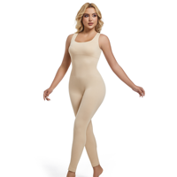 Body de Yoga taille longue pour femmes Corset en Spandex respirant Body Shaper Body Shapewear Compression Body