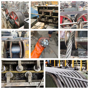 Kabel sabuk konveyor diperkuat kabel baja pemasok grosir 6x7 + IWS, 6x19 + IWS, 6xW(19)+ IWS - Product Image 6