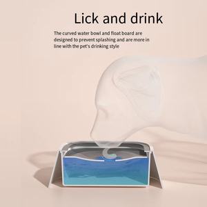 Ciotola <span class=keywords><strong>per</strong></span> Cani Ecologica Anti-Sversamento Galleggiante Senza Bocca Bagnata con Design <span class=keywords><strong>per</strong></span> Bere Lentamente <span class=keywords><strong>per</strong></span> Cani e <span class=keywords><strong>Gatti</strong></span> - Product Image 3